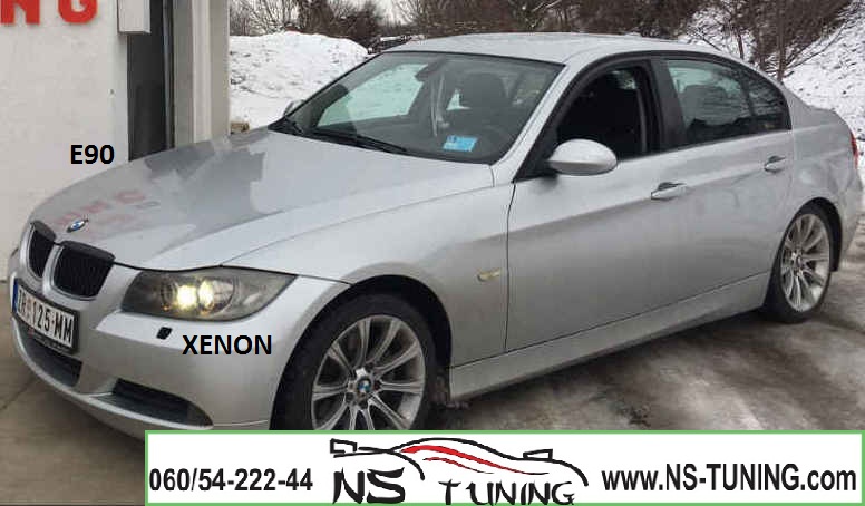 bmw e90 xenon farovi d1s sijalica philips zamena ugradnja novi sad tuning